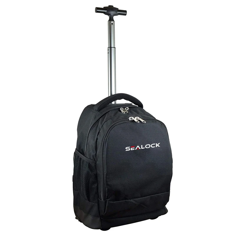The manufacturer recommends Aluminium Interior Trolley large-capacity bag