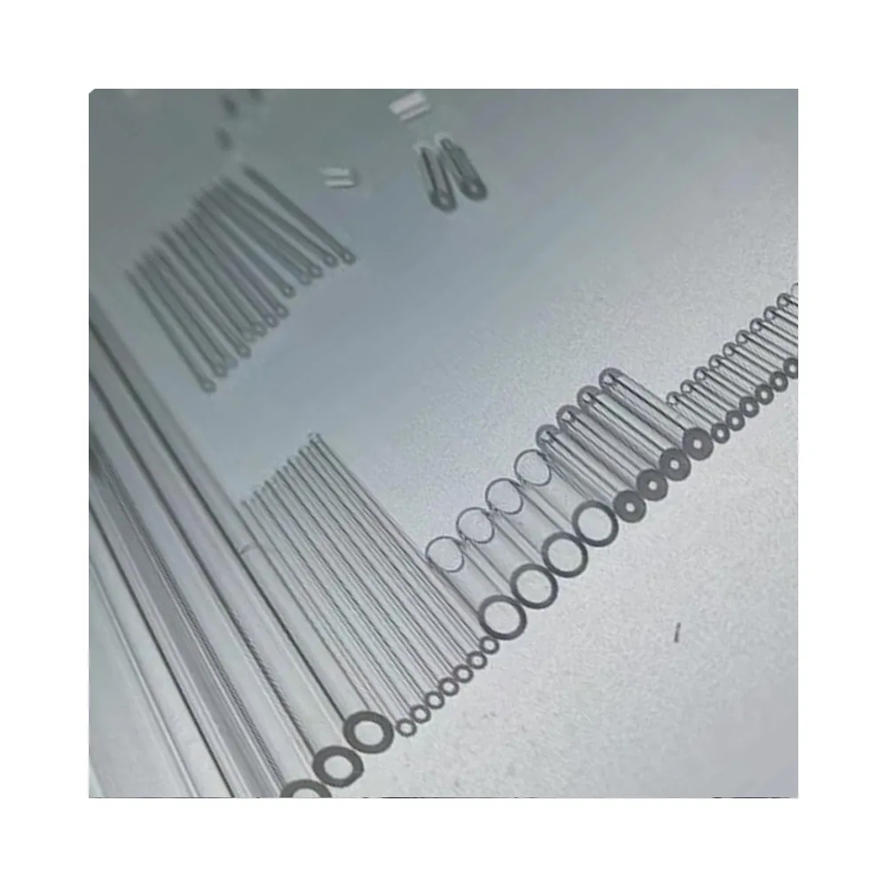 High Temperature Clear Quartz Capillary Rod Common Circular Glass Material Fused Silica Tube