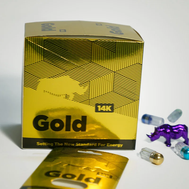 Male Sexual Enhancement Pill Package with 3D Lenticular Printing Rhino Pill Honey Packaging Free Samples