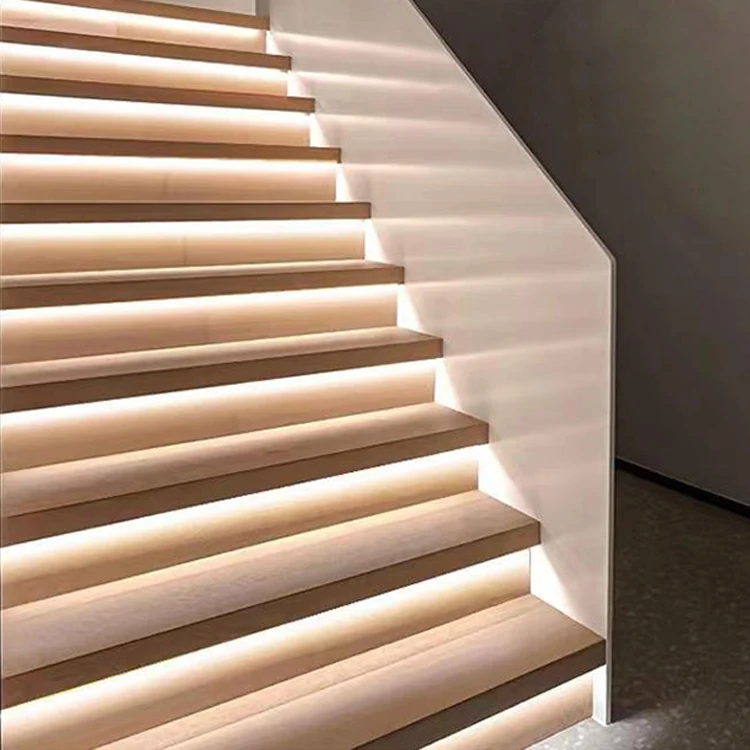 VOC Embedded Installation of Staircase Light Indoor and Outdoor Aluminum LED Cob Step Light Intelligent Sensing LED Line Lights