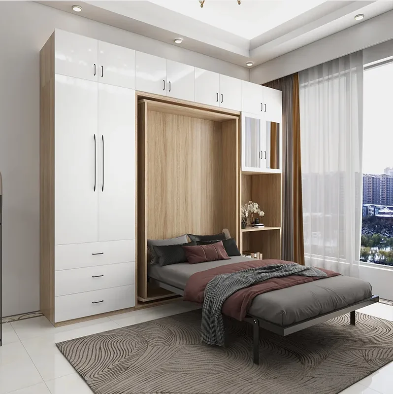 New Style Modern Hidden Rotating Murphy Bed - Buy Buy Murphy Beds ...