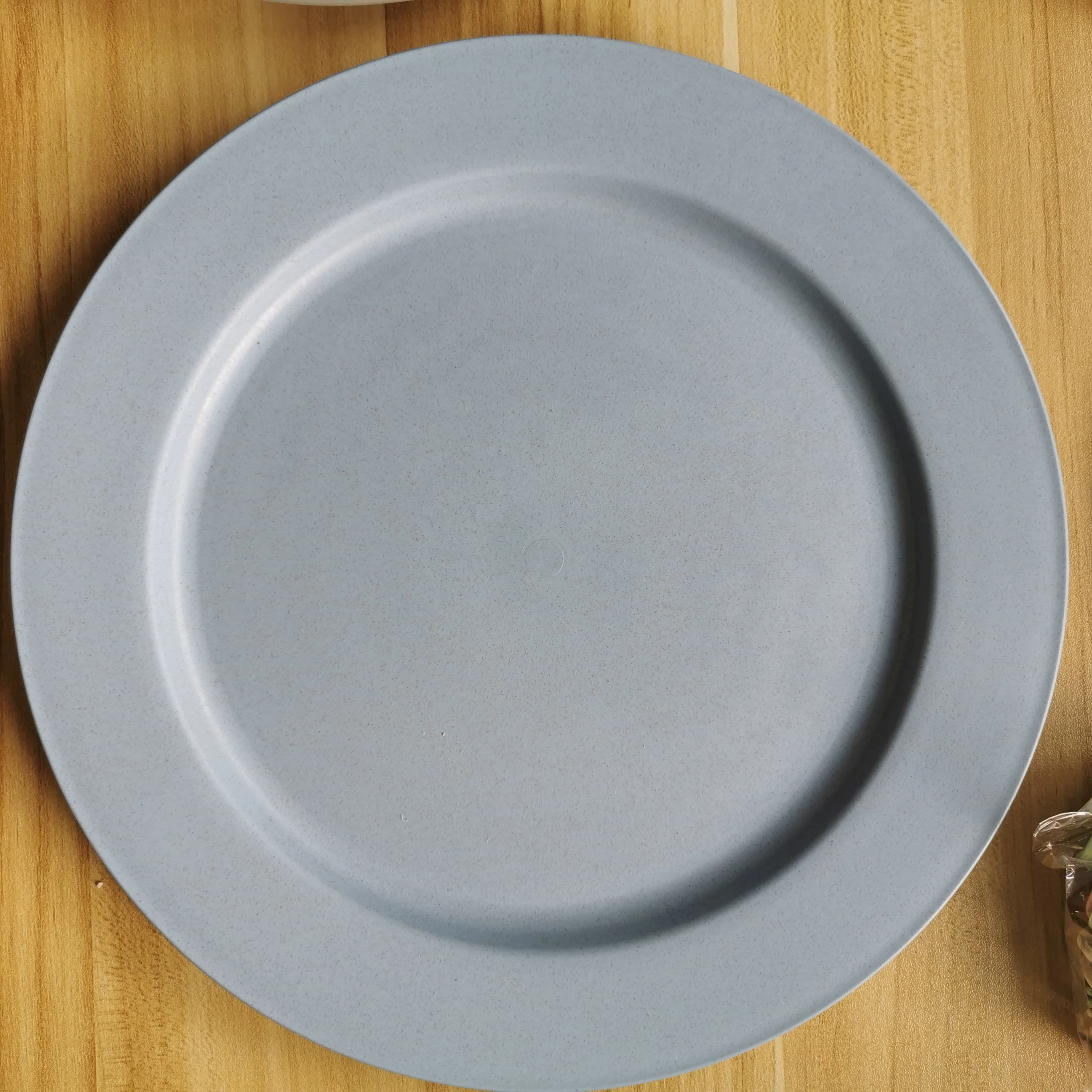Eco-friendly Reusable Dinner Plates Wheat Straw Plastic