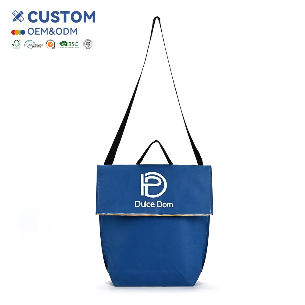 Hot Selling High Quality Custom Waterproof Flat Bottom Kraft Paper Bag Stand-Up Packaging Pouch for Shopping