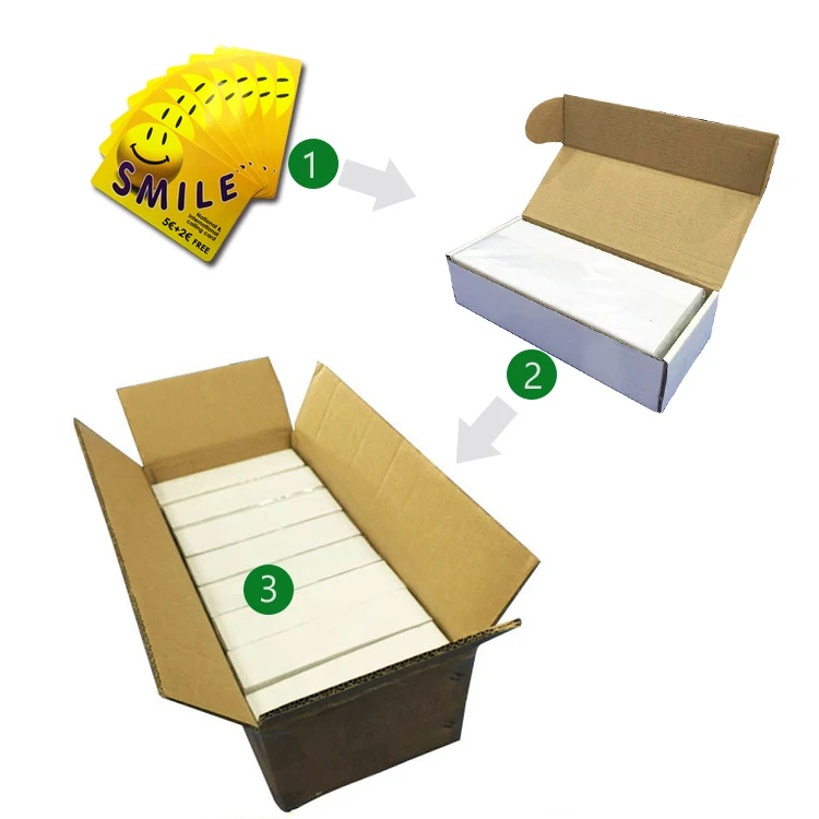 Mini Non-Standard Combo Card Magnetic Stripe Loyalty Key Tag with NFC & RFID Interface for Supermarkets Malls Paper Material