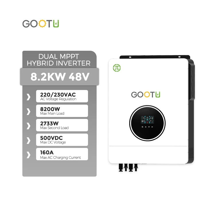Onduleur GOOTU 8,2 kW 120 A MPPT pour système d'énergie solaire domestique - Livraison gratuite - Fonctionne sans batterie_voghion.com