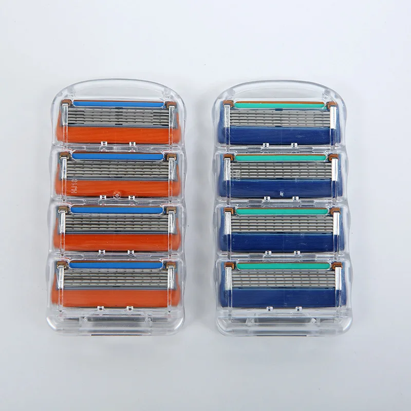 
Оптовая продажа 5-ти слойное лезвие бритвы ручной бритвенная головка с пяти-ступенчатые нержавеющие стальные 