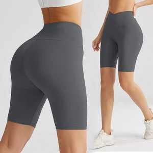 Custom Little Girls Yoga Shorts Pant High Elasticity 11 Colors New Design Sportswear Pants Print Logo Silk Spandex Nylon Fabric