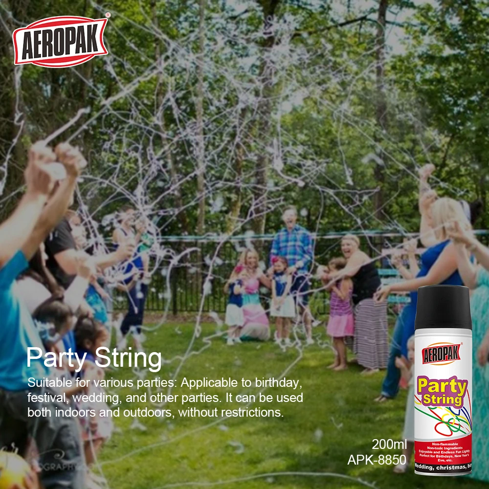 200ml Sill String Party Spray for Holiday