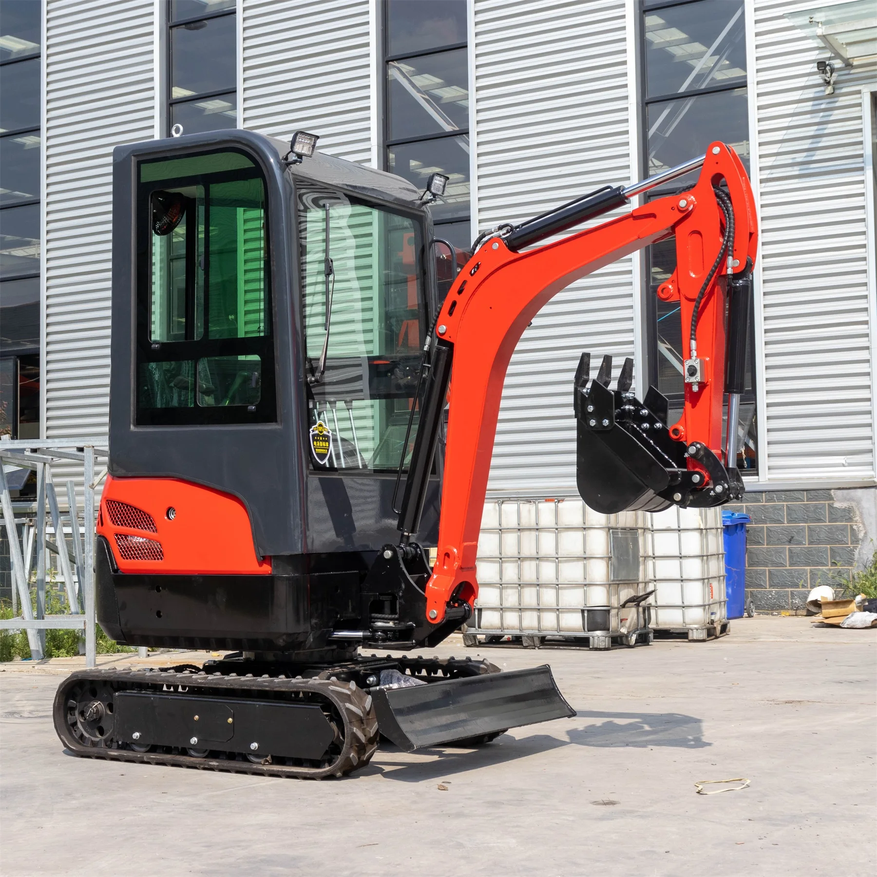product canada best selling 35ton 4 ton cabin excavator cheap price mini pelle epa approved-27