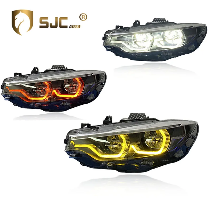 Auto V3 Original Silver Csl DRL Headlight For BMW 4 Series F32 F36 F82 M3 F80 White Yellow Red LED
