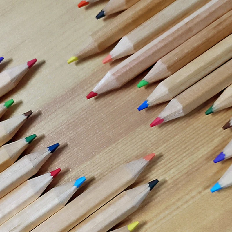 12 Colour Pencil Set For Drawing And Kids Beginner Art Projects_voghion.com