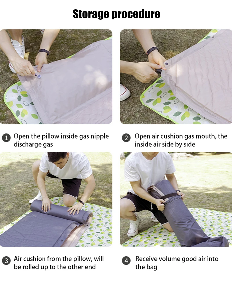 Outdoor Camp Foam Air Mattress Ultralight Camping Sleeping Pad Sleeping