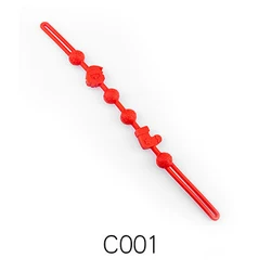 Рождественский подарок Санта-Клауса эластичный силиконовый ремешок зажим для соски цепочка