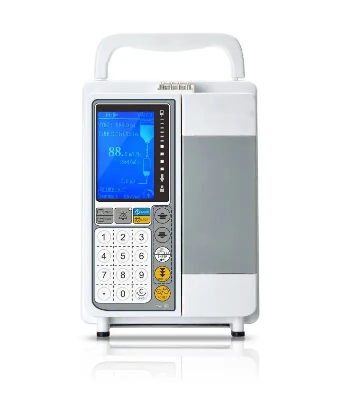 Hospital use touch Screen Medical Portable IV Vacuum Infusion  Pump