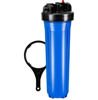 浄水器フィルターハウジング　青 高品質大型ブループラスチック製浄水器ハウジング 20インチ大型浄水器