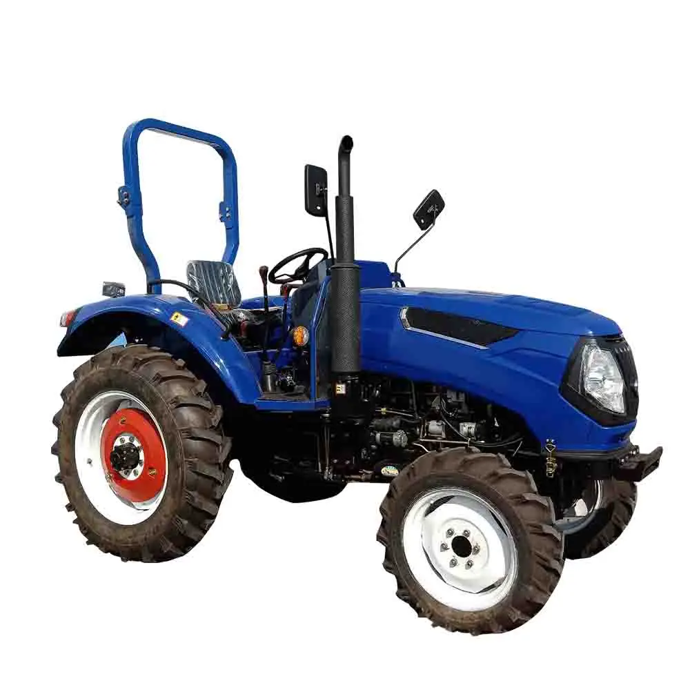 Free Delivery! Home Farming Tractor Machinery Mini Tractor 12HP 18HP 30HP 50HP 60HP 90HP Wheeled 4WD Diesel Tractor