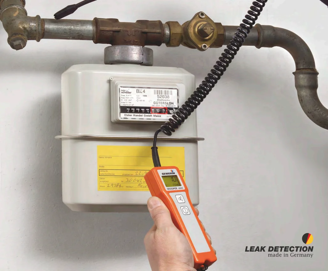 제트론 스누퍼 미니 세베린 메탄-CH4 프로판-C3H8 및 수소-H2 가스 감지기