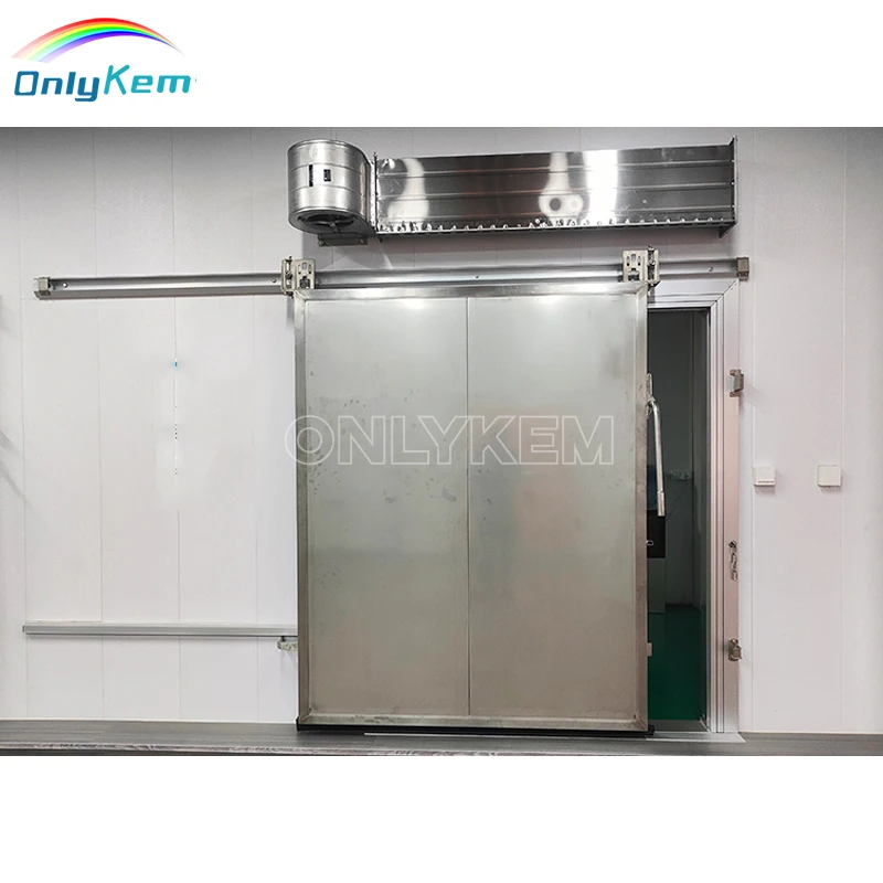 Cold Storage Manual Electric Sliding Door for Large Cold Room