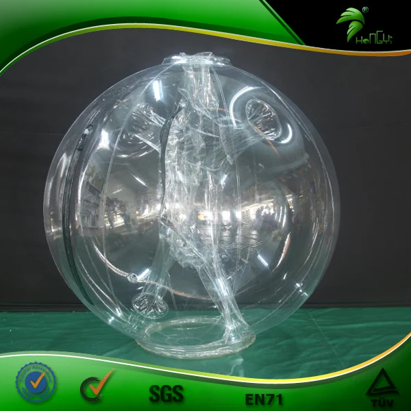 Customized Inflatable Clear Ball Suit Hongyi Transparent Inflatable Blueberry Costume Rolling Balloon