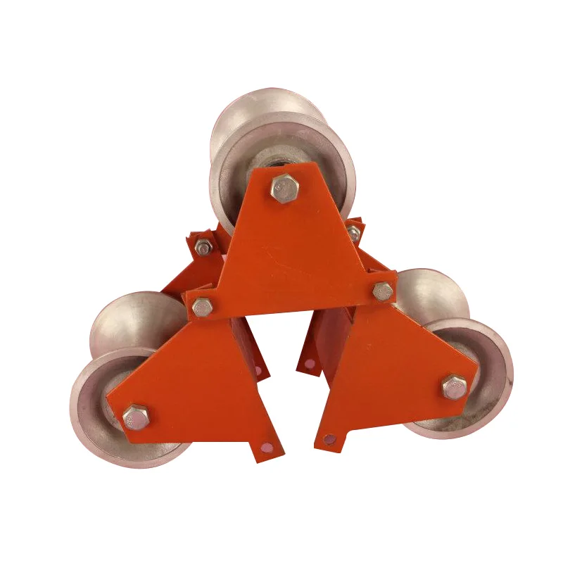 Manhole Guide Corner Hoop Roller Cable Trench Roller Cable Pulling Pulley Block Guide Roller