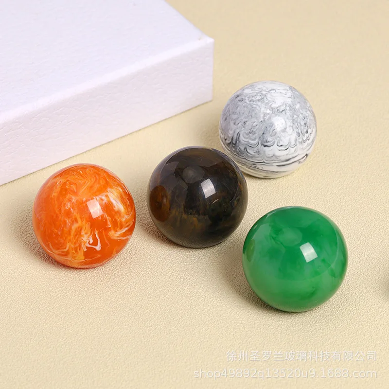 Customized Logo 30ml 50ml 100ml Luxury Empty Agate Stone Cap Unique Perfume Glass Bottle With Colorful Marble Perfume Cover