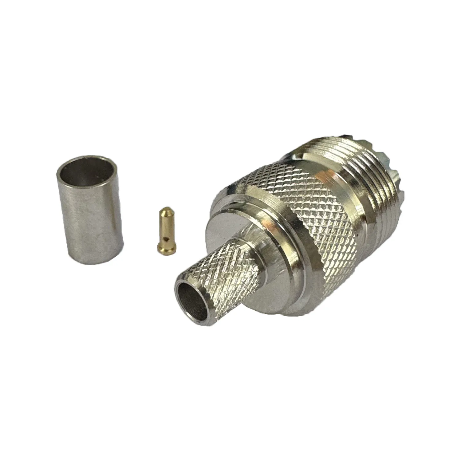 공장 저가형 UHF-C-K4 커넥터, RF UHF 암 커넥터(RG59용)