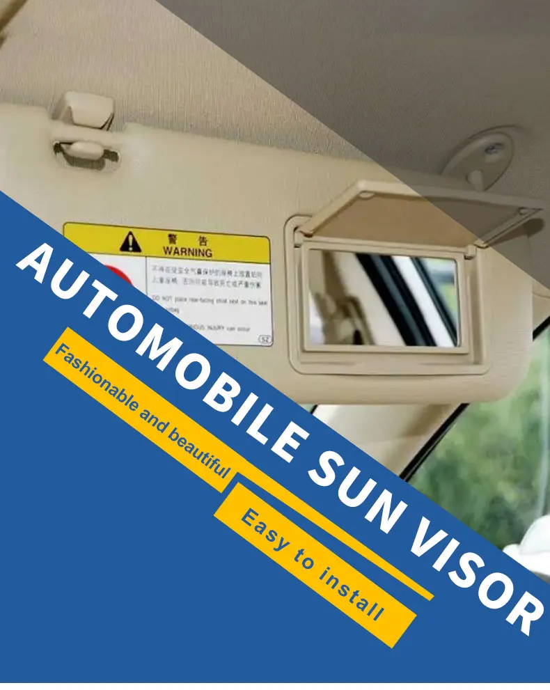 Car Sun Visor Without Light 7432006780bo Left Driver Side Used For