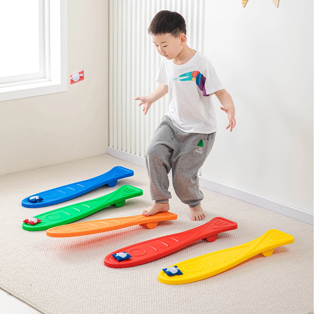 Stomp and Catch Board Portable Outdoor Balance Game