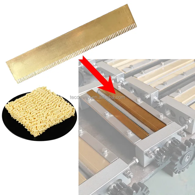 Durable Sharp Harden Ramen Noodle Maker Scraper Slitter for Knife Comb Noodles Machine 5