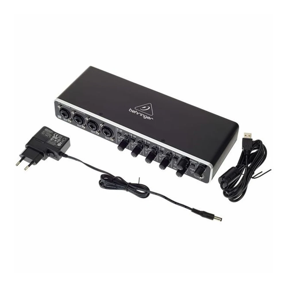 BehringerサウンドカードUMC404HD4入力/4出力USB2.0オーディオ