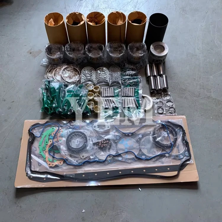 J08C Overhaul Kit With Bearings Piston Rings Full Gasket Set Cylinder Liner Valves Kit for Hino
