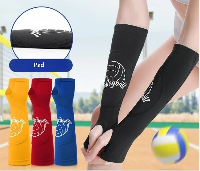 Manchons Volley-Ball Protection Bras - Binblin Manchette Compression Avec Mousse