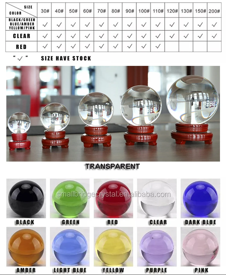 Wholesale Factory 80mm Ball Beauty Blank Clear Transparent Crystal Ball Stand manufacture