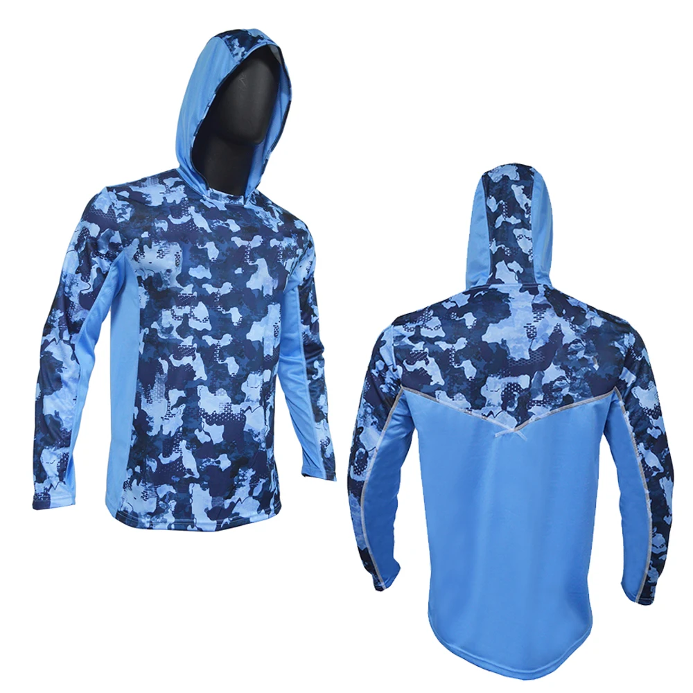 Chemise De Pêche Performance Huk - Taille L Jeunesse - Manches Longues UPF Camouflage Eau