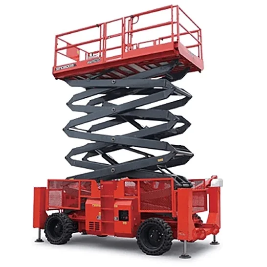 Sinoboom Year 2019 Diesel Wheeled Scissor Lift GTJZ1623D for