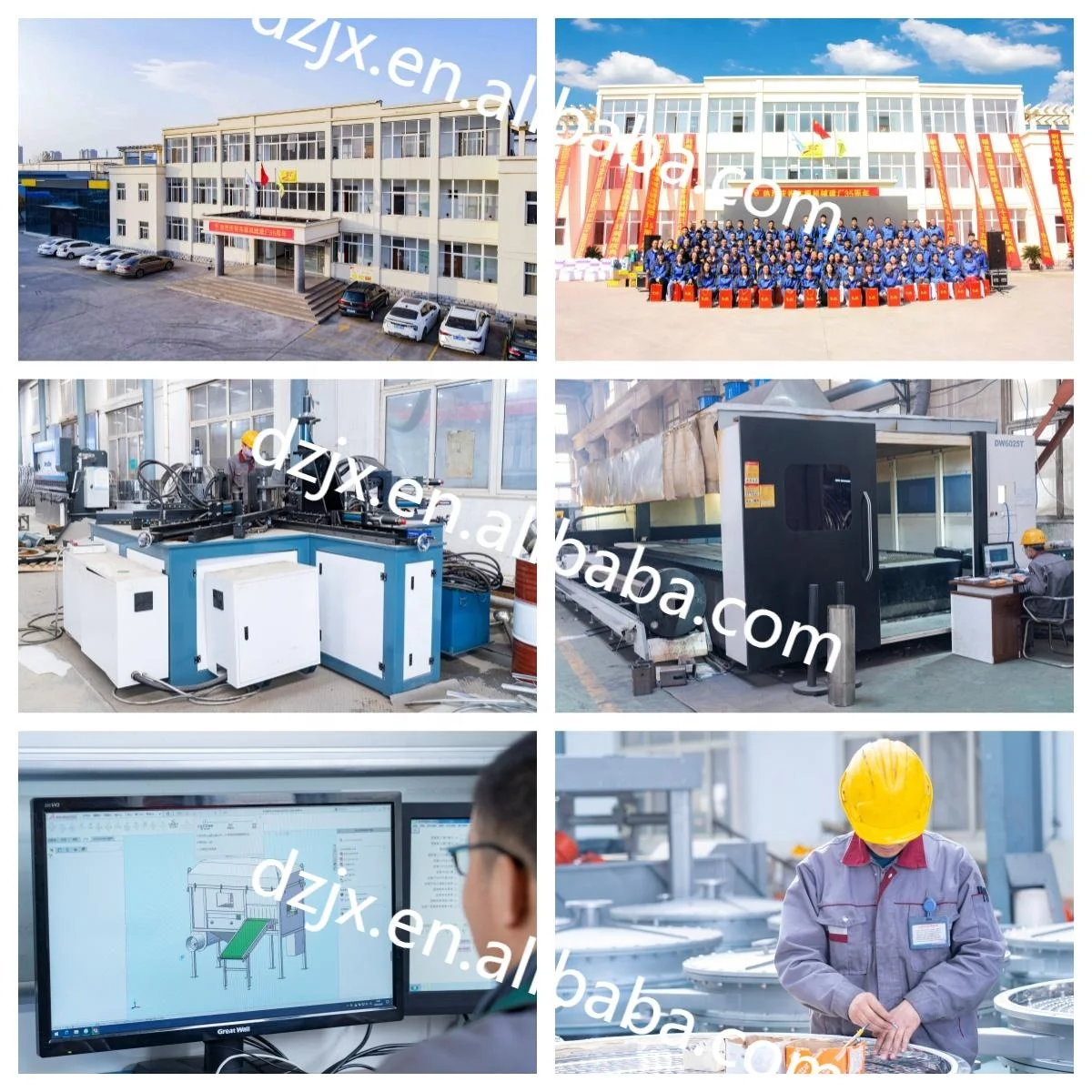 DZJX Large Capacity Automatic Ribbon Blender 300Kg 3000Kg 50L 200L 500L 1000L 5000L Lab Scale Ribbon Mixer With Spray System