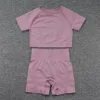 short sleeves shorts 2pcs set