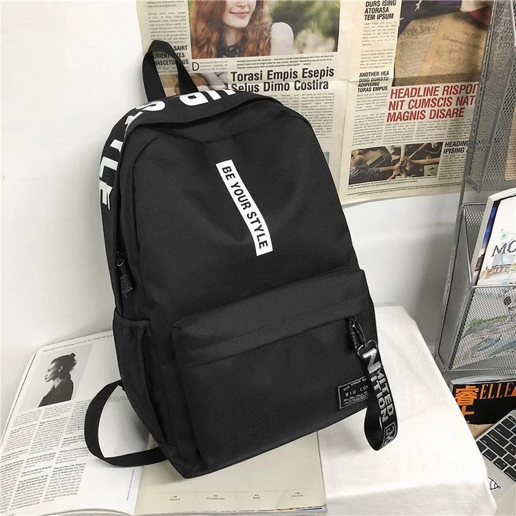 Fashion Fancy Durable 600d Polyester White Plain School Bags For ...