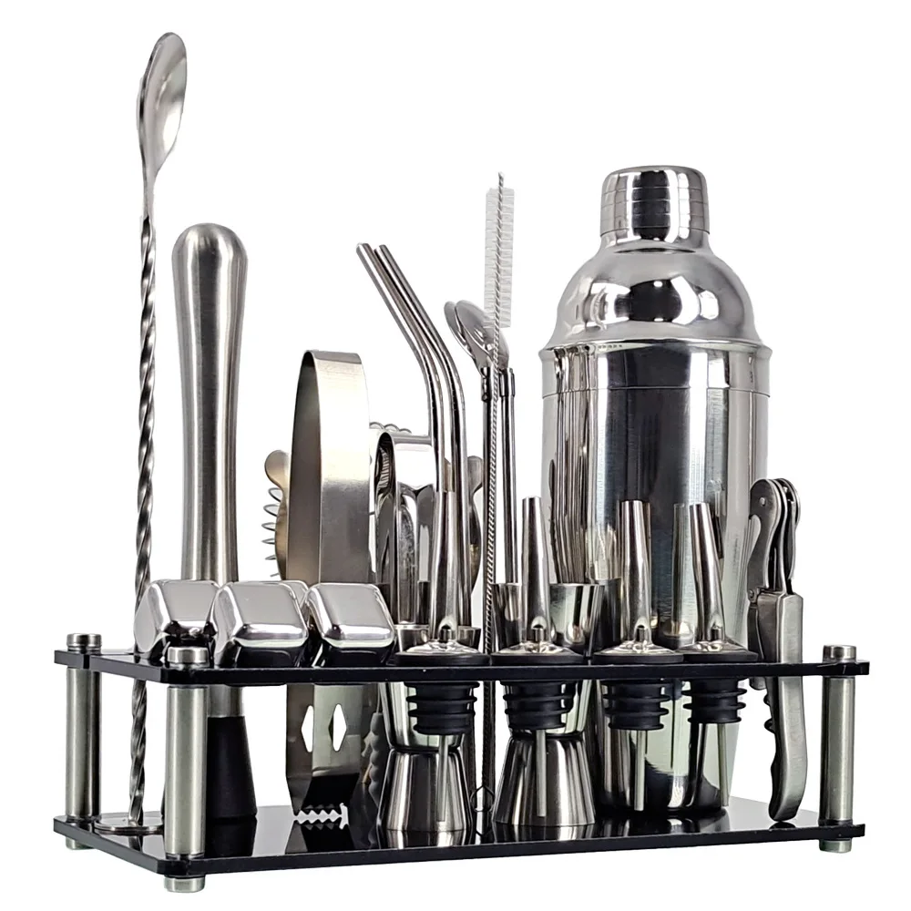 Wholesale 500ml Cocktail Drink Mixer Tool Set Stainless Steel