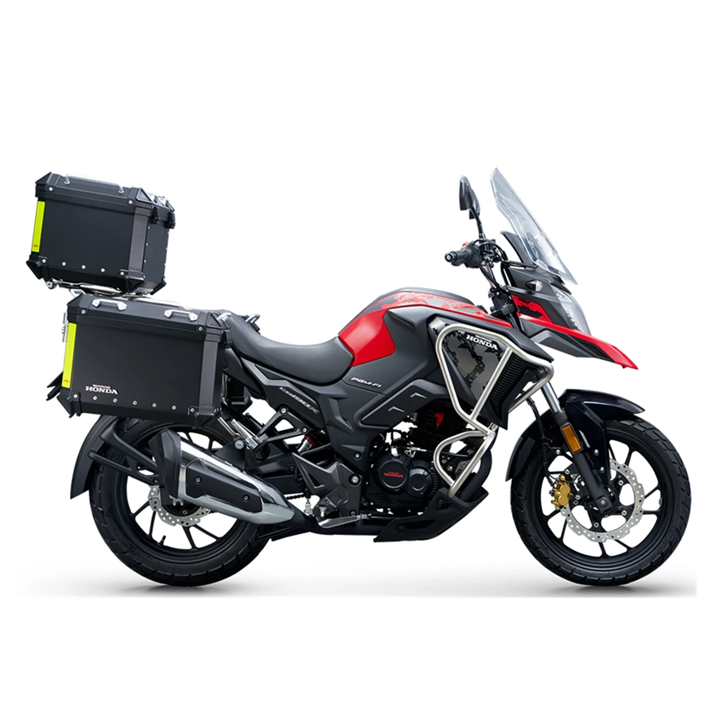 Motos Hon Da Adventure CB190X XRE com 11.7 kW e 148 Kg de peso