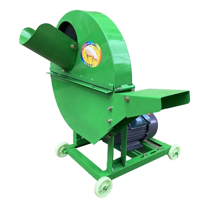 2024 Small Banana Tree Leaf Cutting Machine Banana Trees Shredder Machine Household Chaff Cutter Price