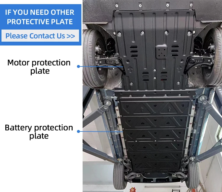 Atto3 Yuan Plus Accessories Aluminium Magnesium Alloy Battery Skid Plate Underbody Protection Plate For Byd Atto 3 supplier