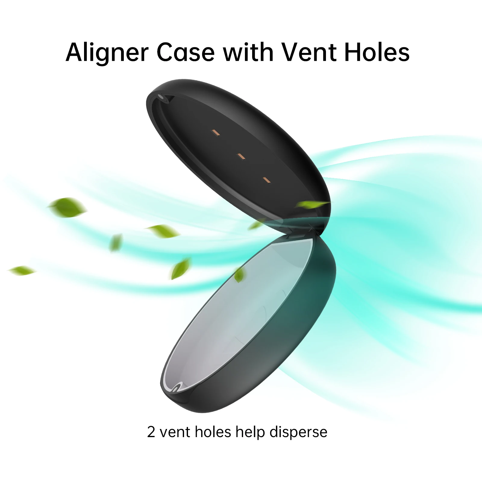 Retainer Case with UVC Braces Sterilizer Box for Invisalign
