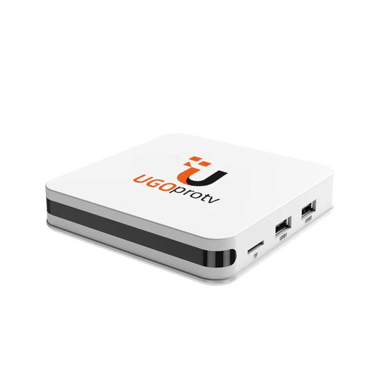 2025 Upgraded UGO Pro Smart Android 11.0 TV Box with Quad Core 8K HD Stream Player