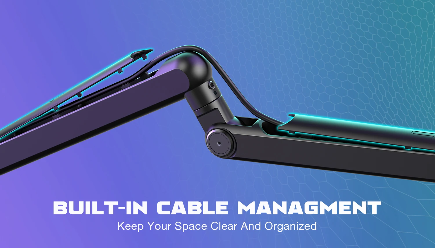 Fifine Bm88 Flexible Arm Mic Stand Sturdy Low Profile Suspension Arm