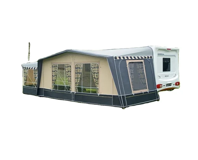 Anti-UV Caravan tent awnings coloured fabric caravan full awning