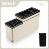 Beige 1&nbsp;: Sans fil + USB + Éclairage ambiant