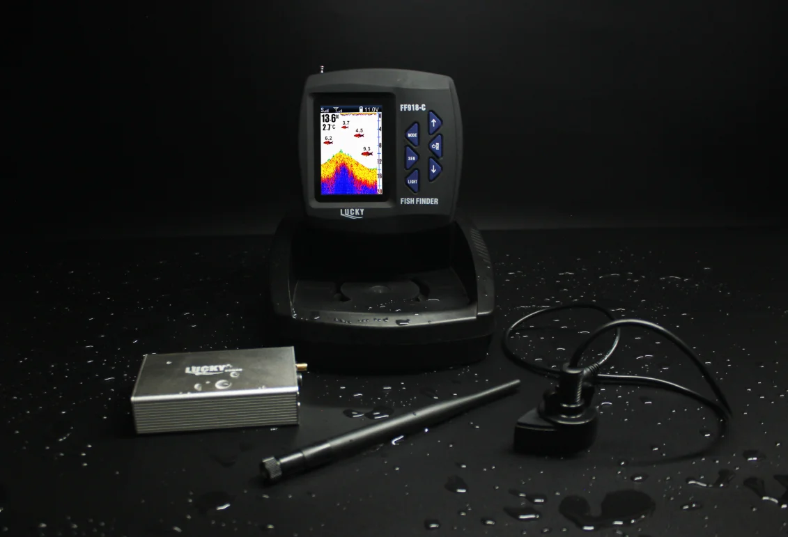 Flytec 300m Operation Range New Fish Finder Wireless Fish Finder For