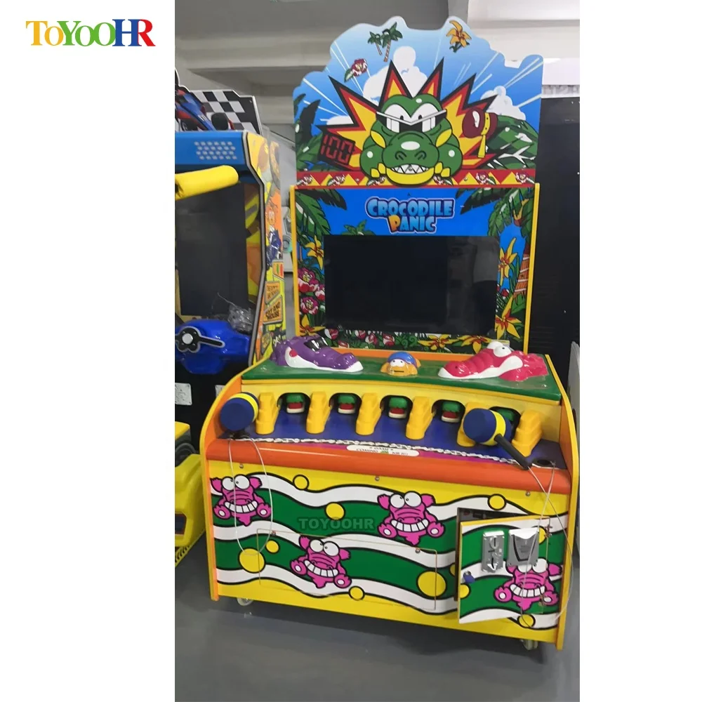 Coin Operated Kids Arcade Wani Wani Crocodile Panic Game Machine