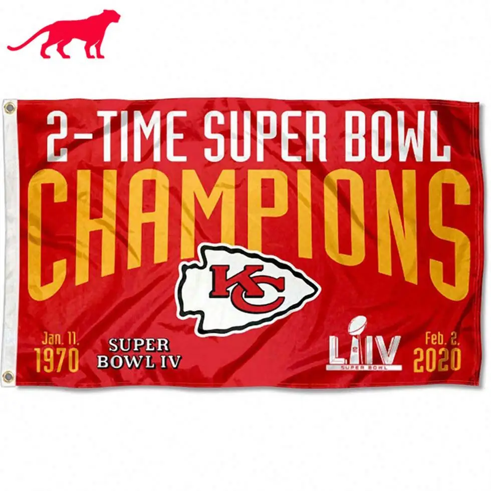 Kansas City Chiefs Car Flag